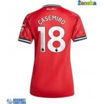 Manchester United Casemiro #18 Domaci Dres za Ženska 2025-26 Kratak Rukav